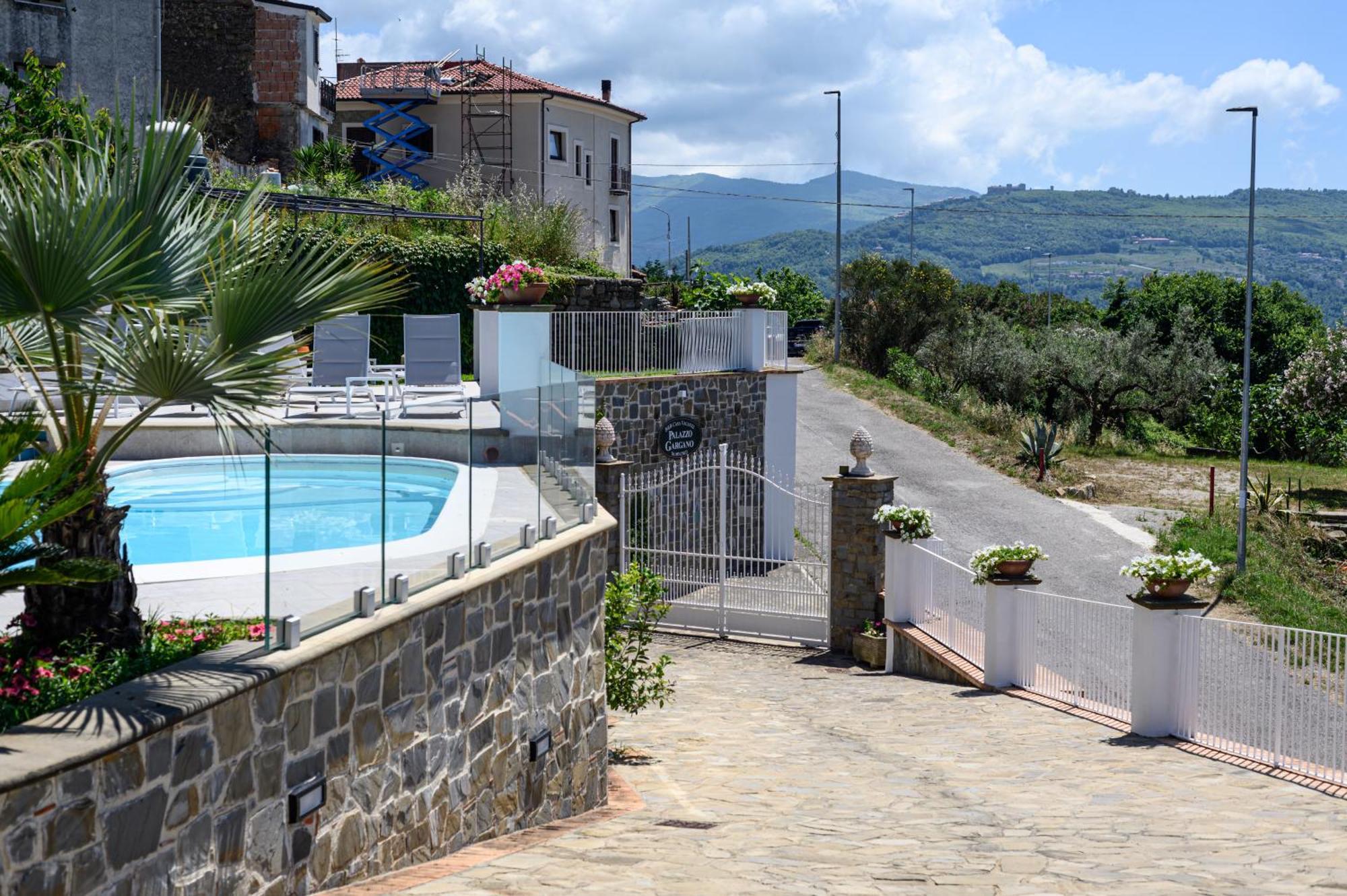 Palazzo Gargano Hotel Prignano Cilento ภายนอก รูปภาพ