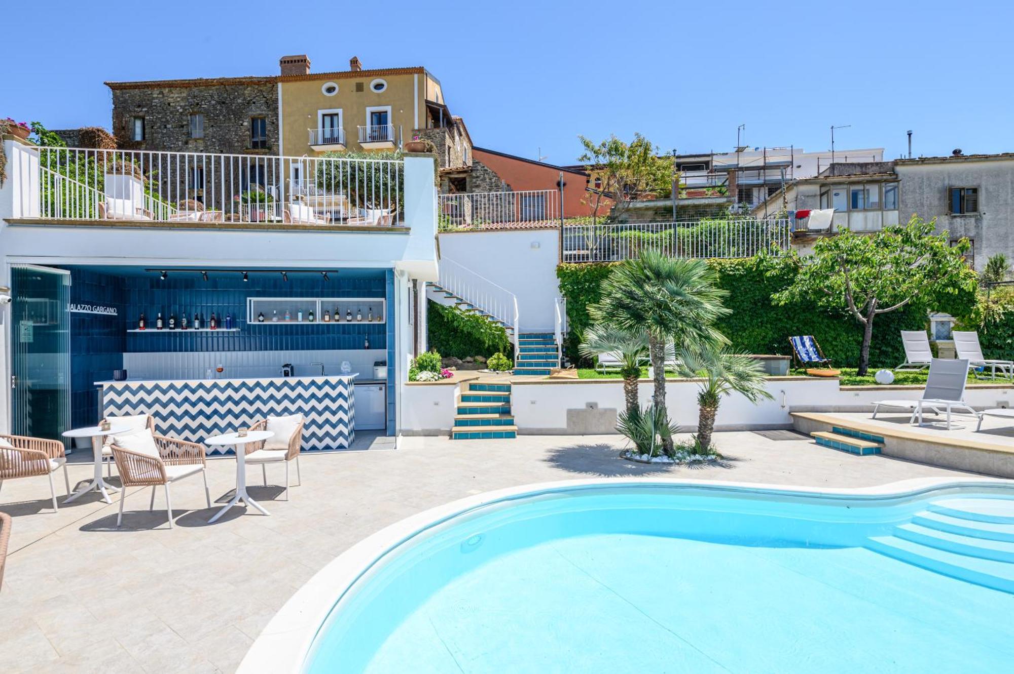 Palazzo Gargano Hotel Prignano Cilento ภายนอก รูปภาพ
